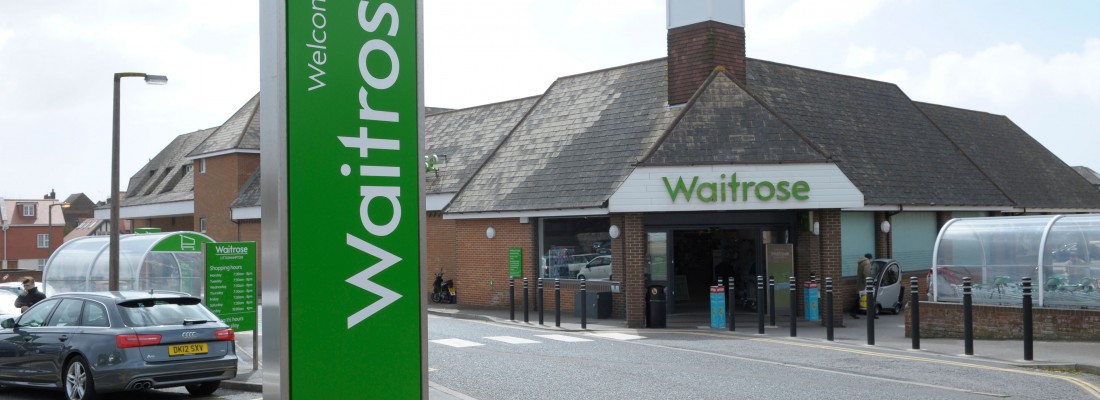 D74AJ0 Waitrose store, Littlehampton, West Sussex